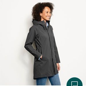 Orvis Women's Ultralight City Jacket, Size Small, Black rain jacket